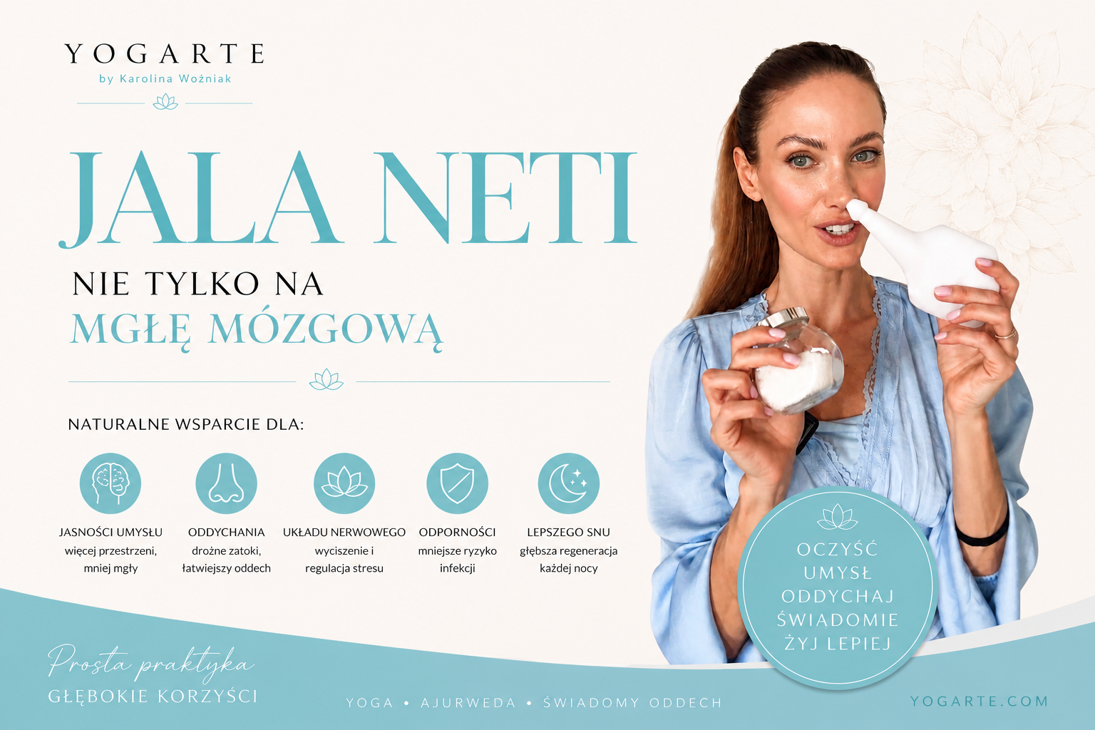 Jala Neti — krok po kroku